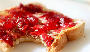 jelly and toast